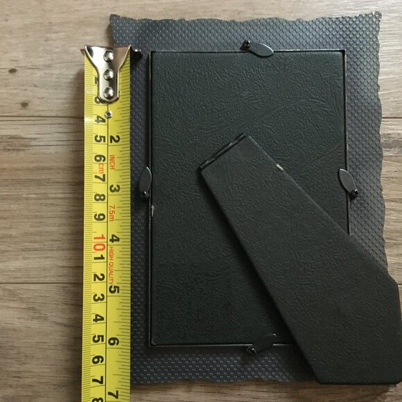 Y2K Metal, Gem and Enamel Photo Desk Frame With Junko Mizuno Promo Card - Picture 9 of 9